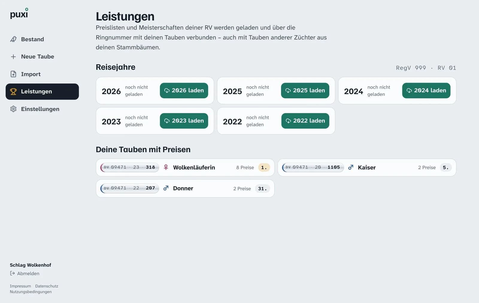 Preise ohne Abtippen